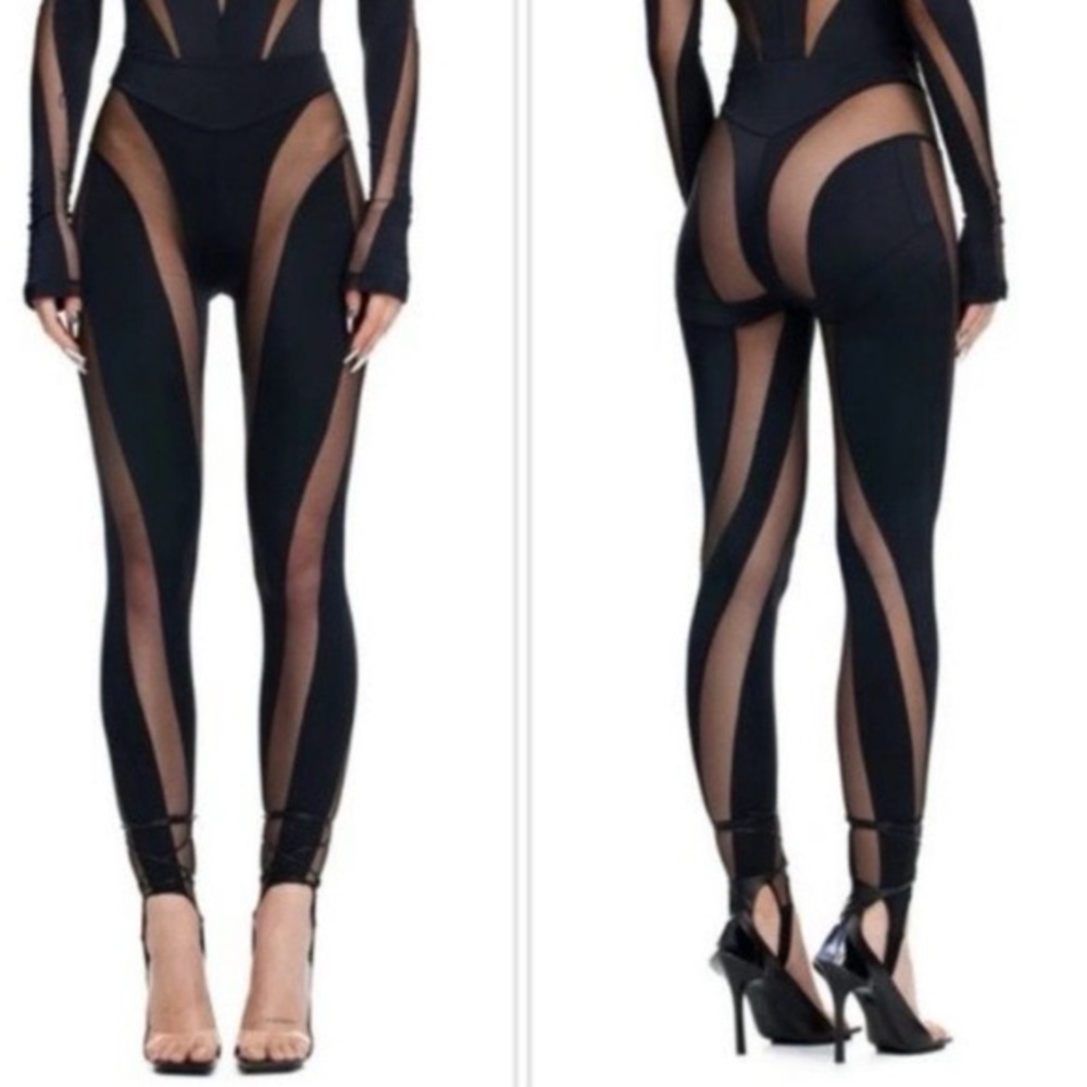 Mugler x H&M leggings